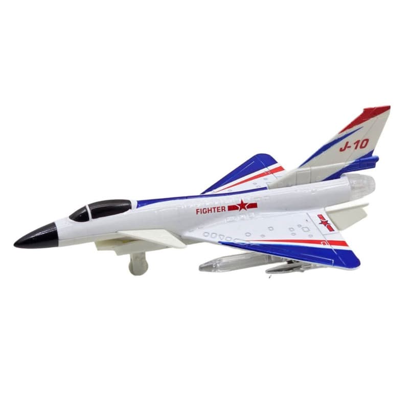 ماکت هواپیما ناب سل مدل جت جنگنده موزیکال چراغدار J-10 FIGHTER کد NAAB001