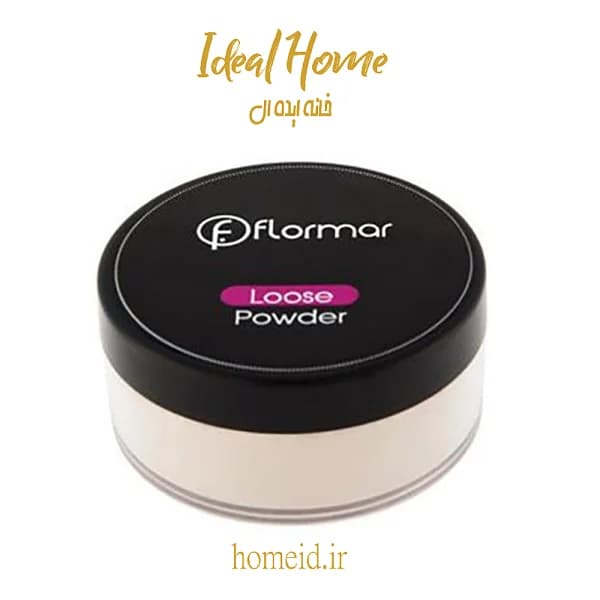 پودر تثبیت کننده آرایشی (پودر فیکس) فلورمار FLORMAR LOOSE POWDER