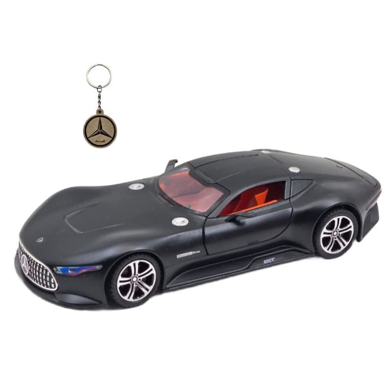 ماکت ماشین ناب سل مدل مرسدس بنز ای ام جی ویژن جی تی فلزی چراغدار درب خفاشی کد Mercedes Benz AMG Vision GT — تصویر ۹