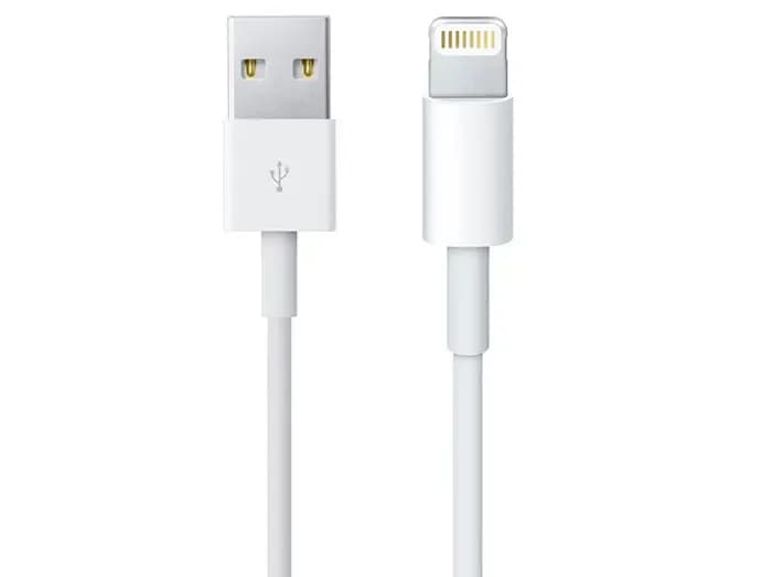 کابل شارژ آیفون X مدل USB به لایتنینگ — تصویر ۴