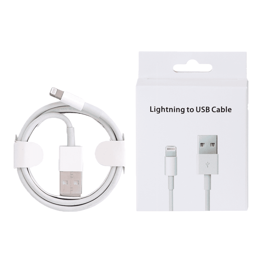کابل شارژ آیفون X مدل USB به لایتنینگ