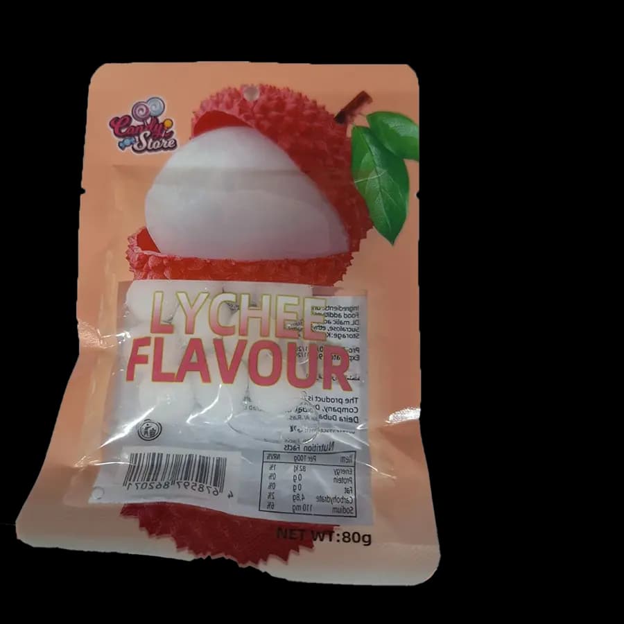 پاستیل ژله ای فانتزی طرح سرخالو 80 گرمی بسته 24 تایی — تصویر ۳