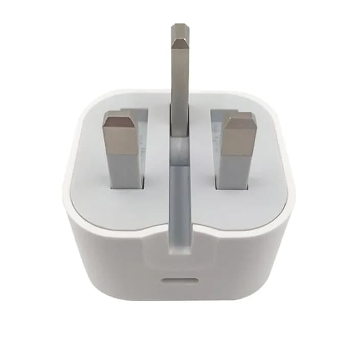 شارژر دیواری آیفون 20 وات مدل B/A سه پین USB C — تصویر ۲