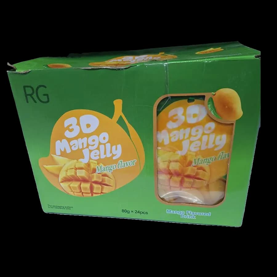 پاستیل ژله ای فانتزی طرح انبه 80 گرمی بسته 24 تایی