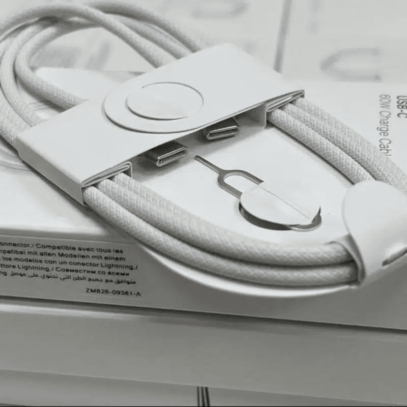 کابل شارژ آیفون 16 تایپ سی به تایپ سی مدل 60 وات PD Fast