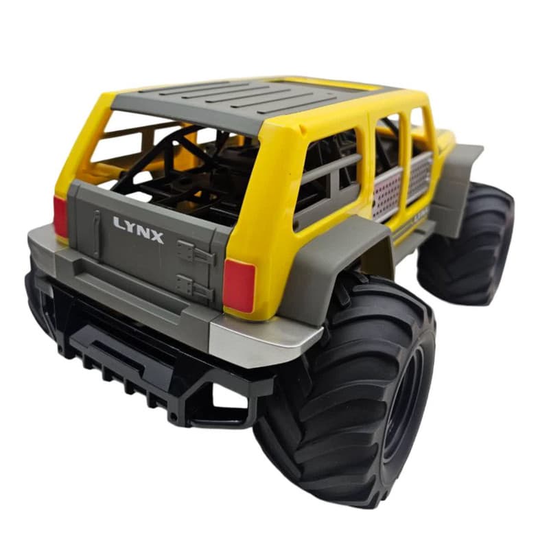 ماشین بازی کنترلی ناب سل مدل ضد آب آفرود شارژی چراغدار کد Waterproof off-road car solong RC — تصویر ۳