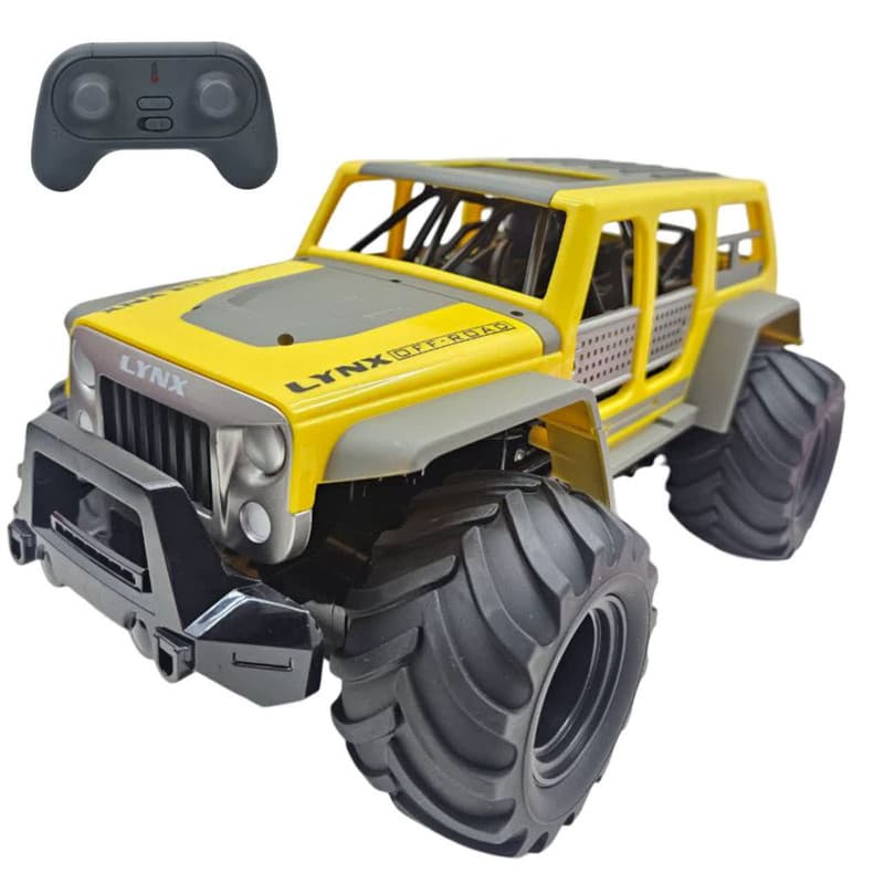 ماشین بازی کنترلی ناب سل مدل ضد آب آفرود شارژی چراغدار کد Waterproof off-road car solong RC — تصویر ۷