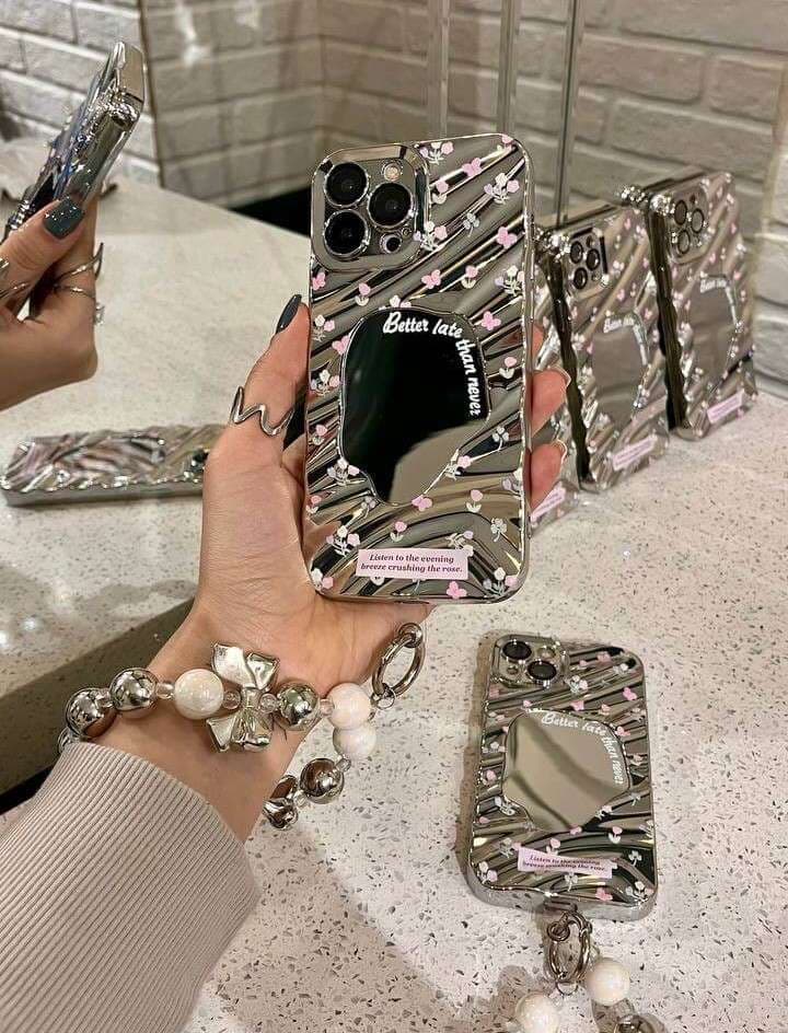 قاب گل ریز کرومی اینه دار Case Mirrored flower