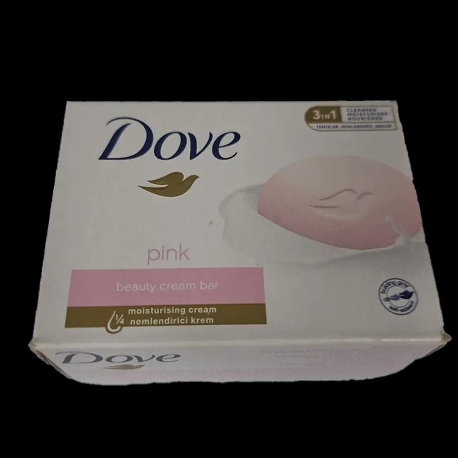 صابون داو (dove) 90 گرمی اورجینال مدل صورتی حاوی مرطوب کننده (beauty cream bar)
