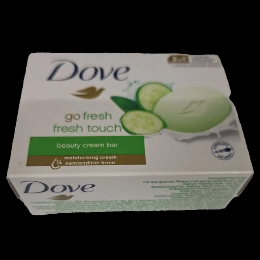 صابون داو (dove) 90 گرمی اورجینال با عصاره خیار و چای سبز (beauty cream bar)