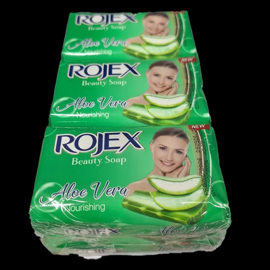 صابون روژکس (ROJEX) 125 گرمی با رایحه آلوورا ترکیه ای بسته 6 تایی