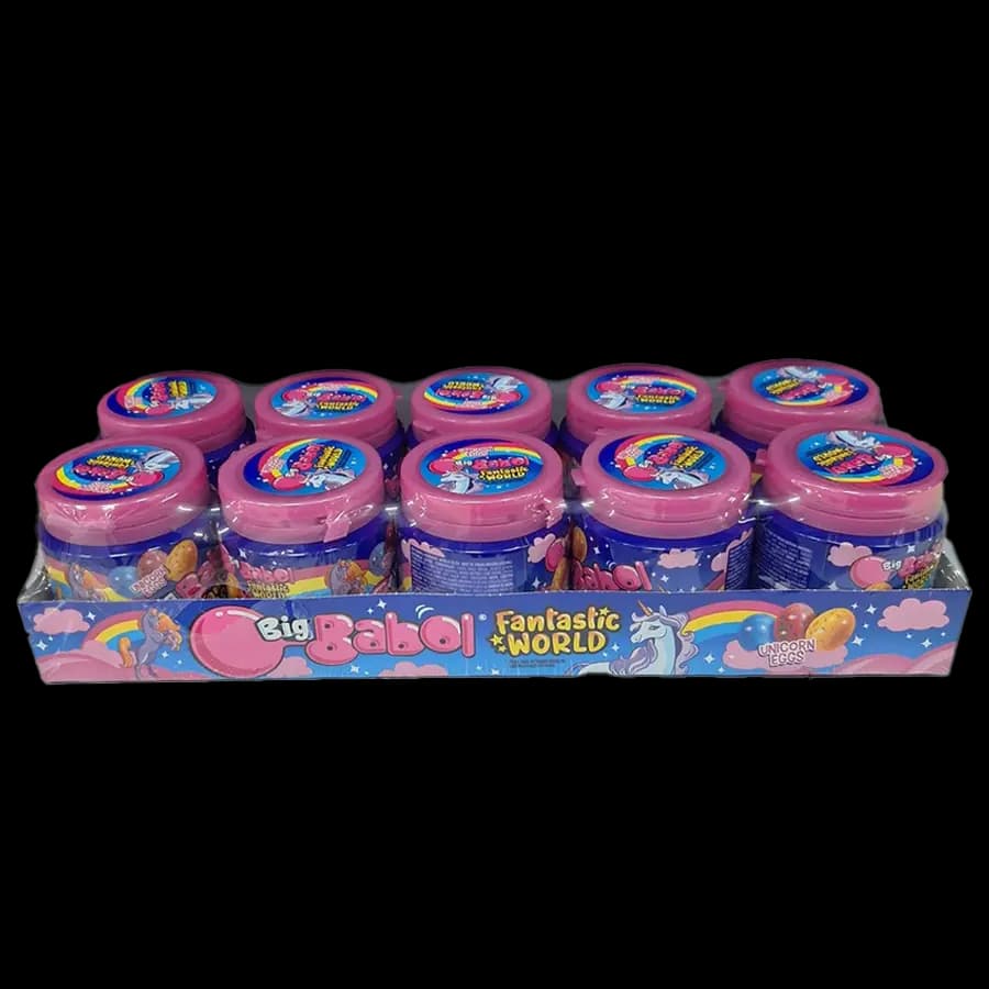 آدامس بادکنکی بیگ بابل (Big Babol) 86 گرمی مدل تخم های یونیکورن بسته 10 عددی