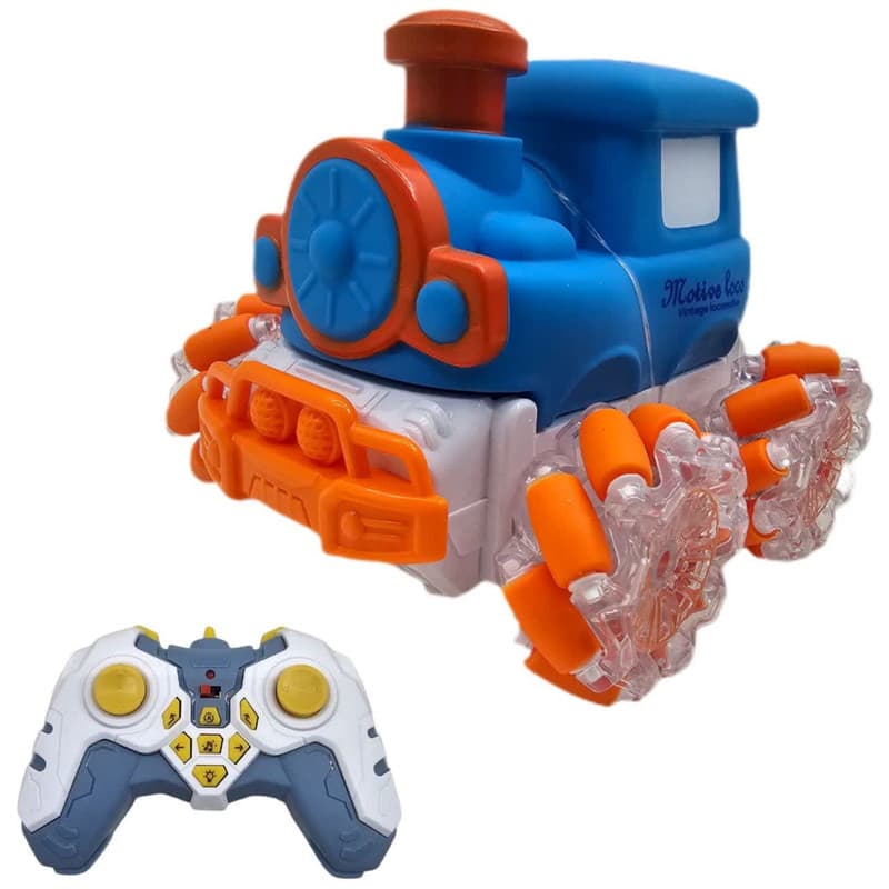 ماشین بازی کنترلی ناب سل مدل قطار کوچولو موزیکال چراغدار شارژی MINI TRAIN