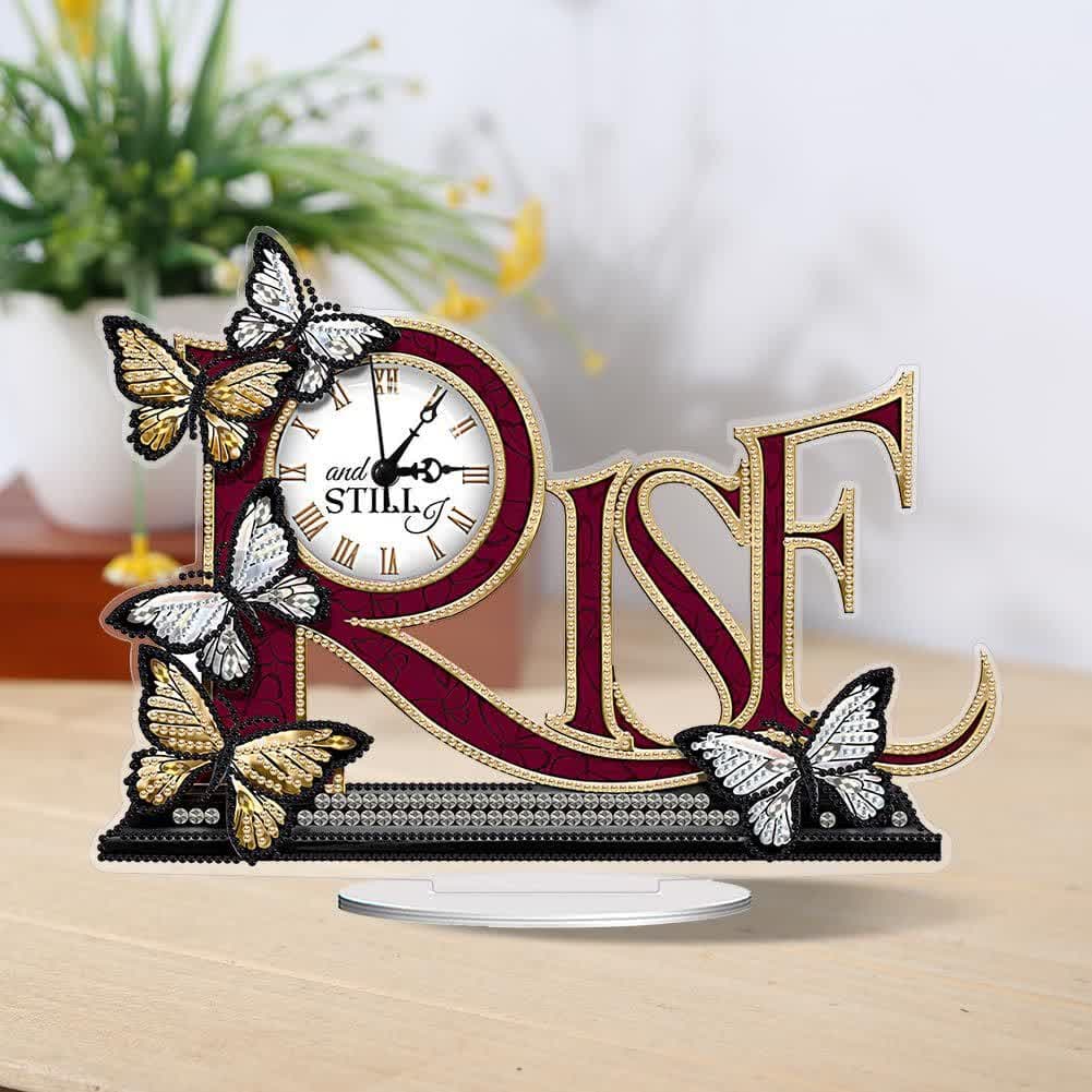 کیت ساعت نقاشی الماسی طرح RISE