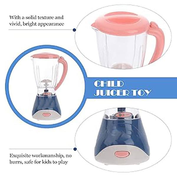 ست اسباب بازی آشپزخانه ناب سل مدل میکسر و مخلوط کن چراغدار باتری خور کد KITCHEN 2 IN 1 PLAYSET مجموعه 5 عددی — تصویر ۵