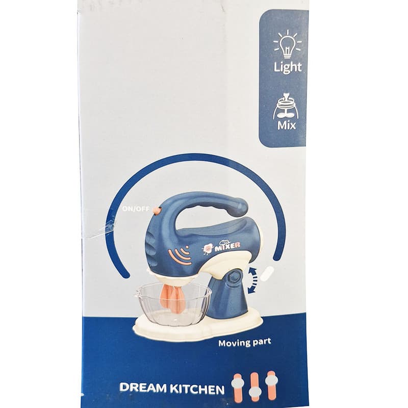 ست اسباب بازی آشپزخانه ناب سل مدل میکسر و مخلوط کن چراغدار باتری خور کد KITCHEN 2 IN 1 PLAYSET مجموعه 5 عددی — تصویر ۷