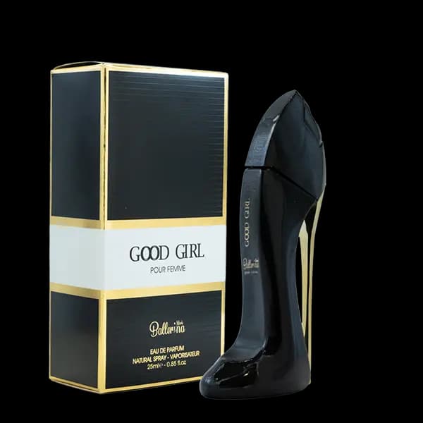 عطر جیبی زنانه بالرینا گود گرل GOOD GIRL حجم 25 میلی لیتر — تصویر ۳