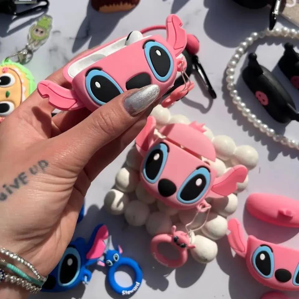 کاور ایرپاد عروسکی سیلیکونی مدل Doll Case همراه با قلاب تزئینی