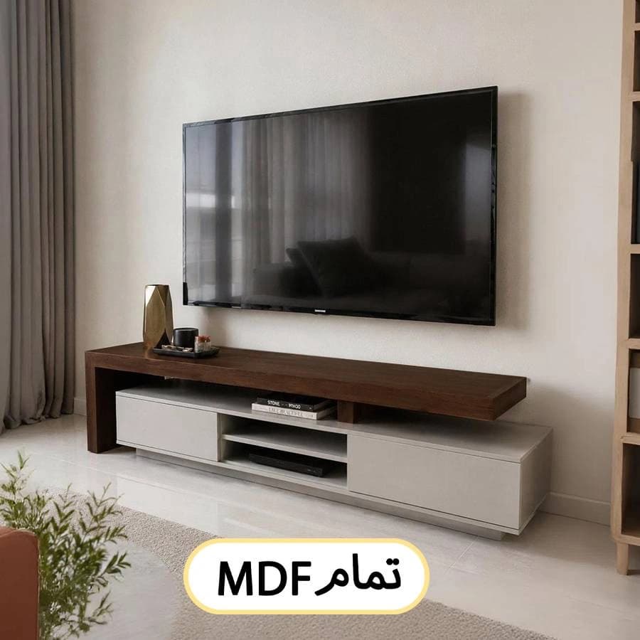 میز تلویزیون تمام ام دی اف درجه یک کد 131