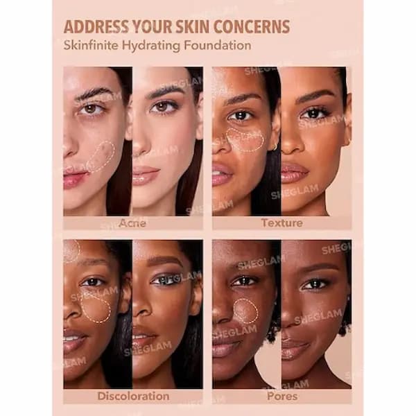 کرم پودر Skinfinite Hydrating شیگلم — تصویر ۶