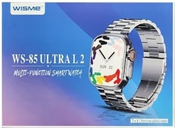 ساعت هوشمند Wisme مدل Ultral 2 به همراه 7 بند اضافی
