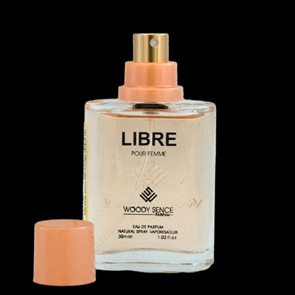 عطر جیبی زنانه وودی سنس مدل لیبره LIBRE حجم 30 میلی لیتر — تصویر ۲