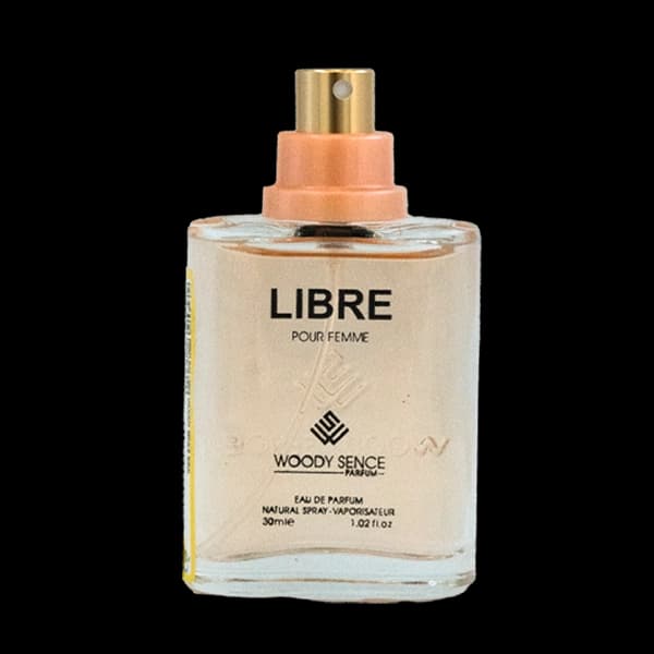 عطر جیبی زنانه وودی سنس مدل لیبره LIBRE حجم 30 میلی لیتر — تصویر ۳
