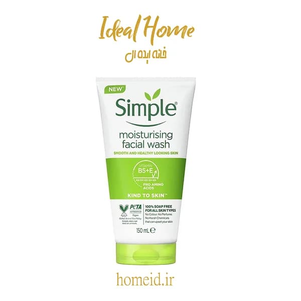 ژل شوینده مرطوب کننده سیمپل Simple Moisturising Face Wash