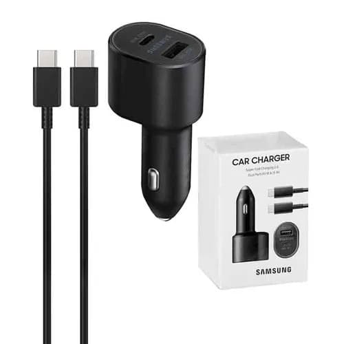 شارژر فندکی سامسونگ مدل EP-L5300 توان 45 وات مناسب شارژ سریع