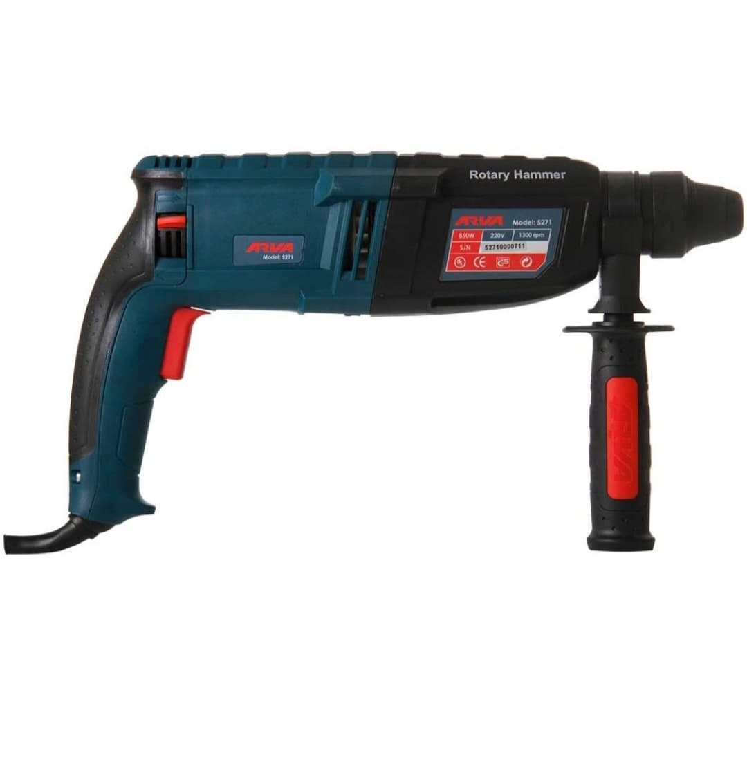 دریل بتن کن 3 کیلوگرمی آروا مدل 5271 صنعتی 850 وات ا Arva 5271 Rotary Hammer Drill