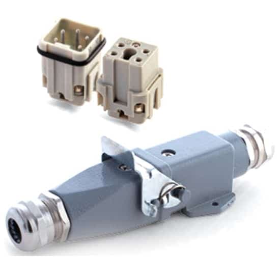 سوکت فرمان 4 پین دیواری مدل HDC-HA-004-2