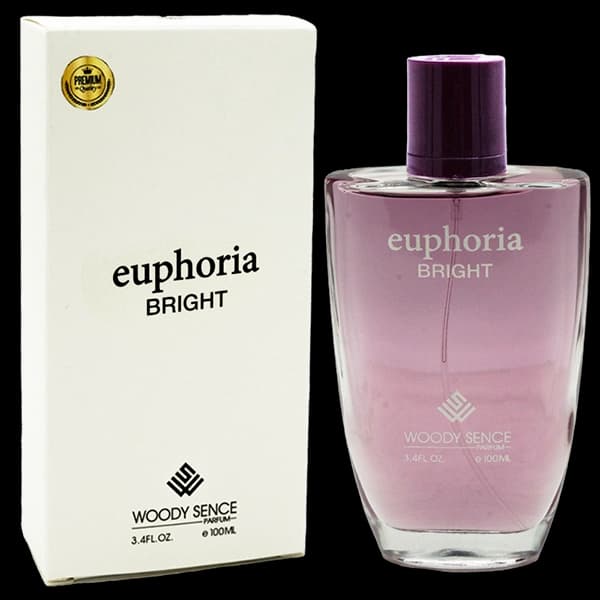 ادو پرفیوم زنانه وودی سنس برایت ایفوریا Euphoria BRIGHT حجم 100 میلی لیتر — تصویر ۲