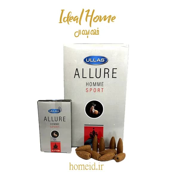عود آبشاری الور هوم اسپرت Allure Homme sport برند اولاس (ULLAS)