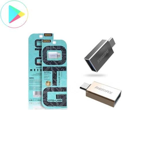مبدل OTG تایپ سی ریمکس مدل USB 3.1 با سرعت انتقال بالا