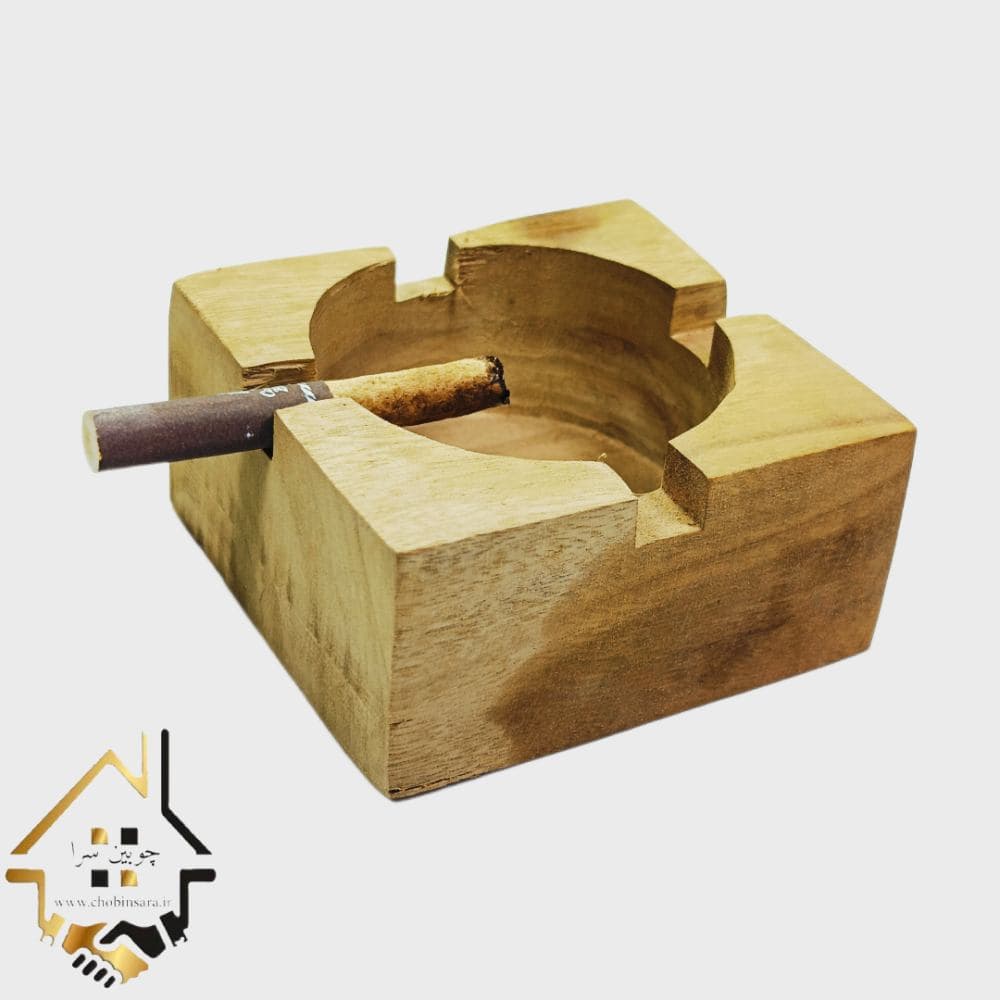 زیر سیگاری چوبی کدm2 — تصویر ۴