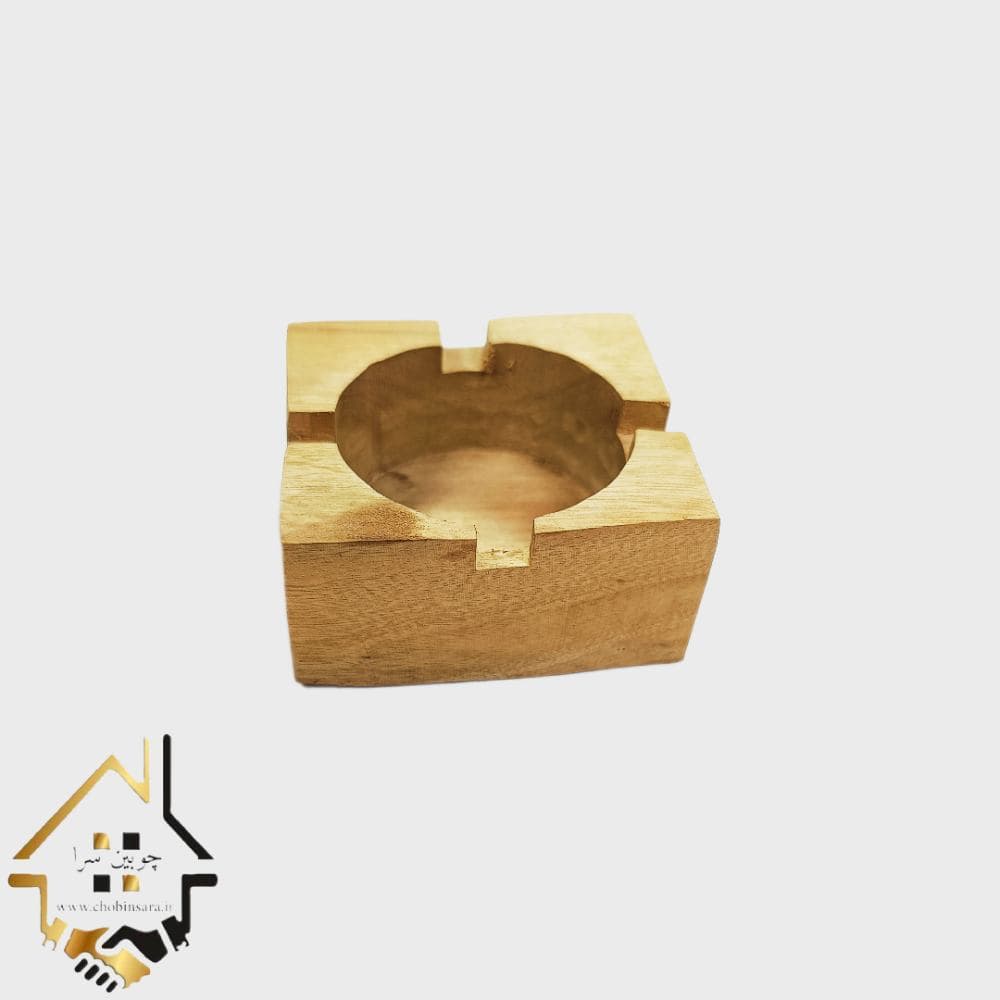 زیر سیگاری چوبی کدm2 — تصویر ۳