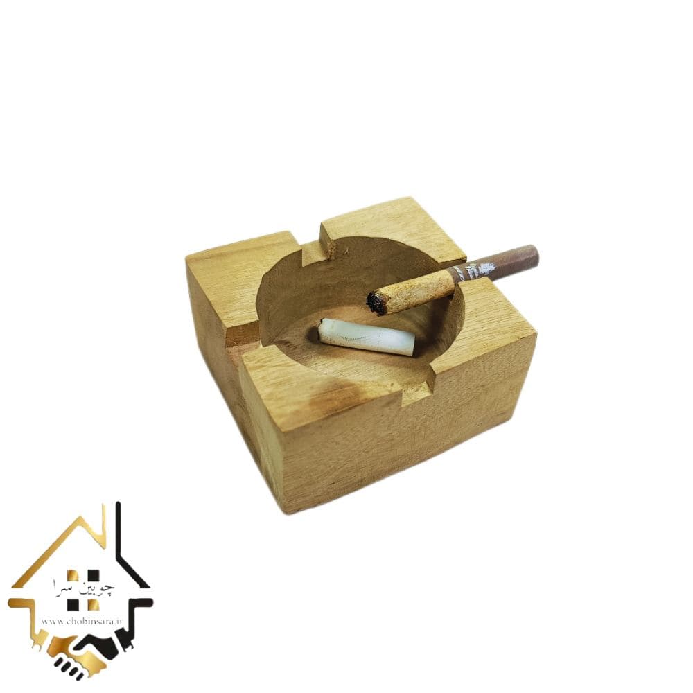 زیر سیگاری چوبی کدm2