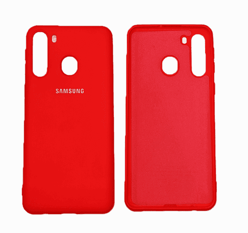 گارد سیلیکونی سامسونگ A21 مدل Silicone Case A21 با رنگبندی متنوع — تصویر ۳