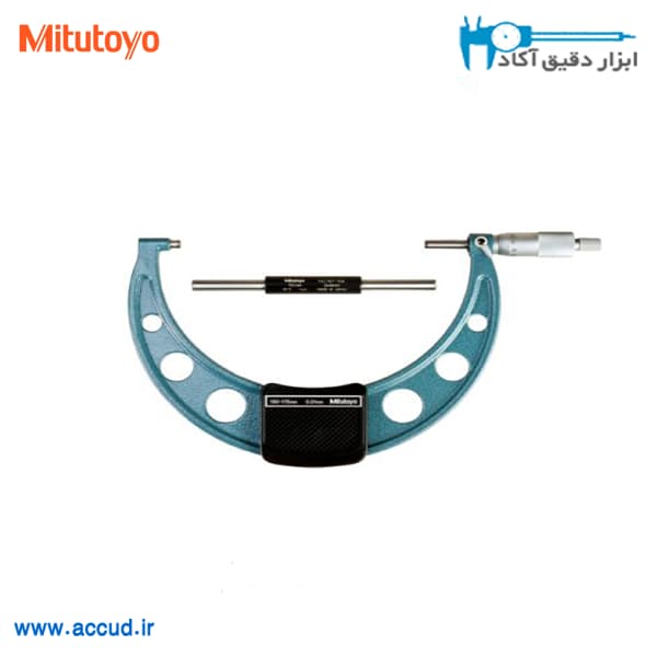 میکرومتر ورنیه خارج سنج 175-150 میلی متر Mitutoyo (میتوتویو اصل ژاپن) مدل 103-143 — تصویر ۲