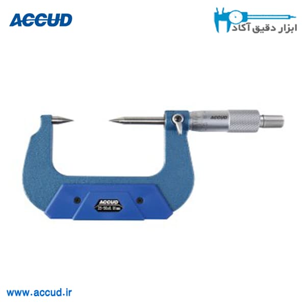 میکرومتر ورنیه سوزنی 100-75 میلی متر Accud (اکود با گارانتی شرکتی) مدل 327-004-03