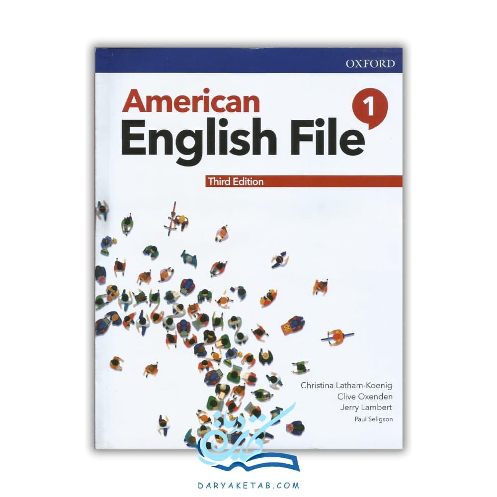 کتاب امریکن انگلیش فایل 1 ویرایش سوم American English File 1 Third Edition