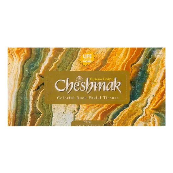 دستمال کاغذی چشمک طرح سنگ دولایه 150 برگه