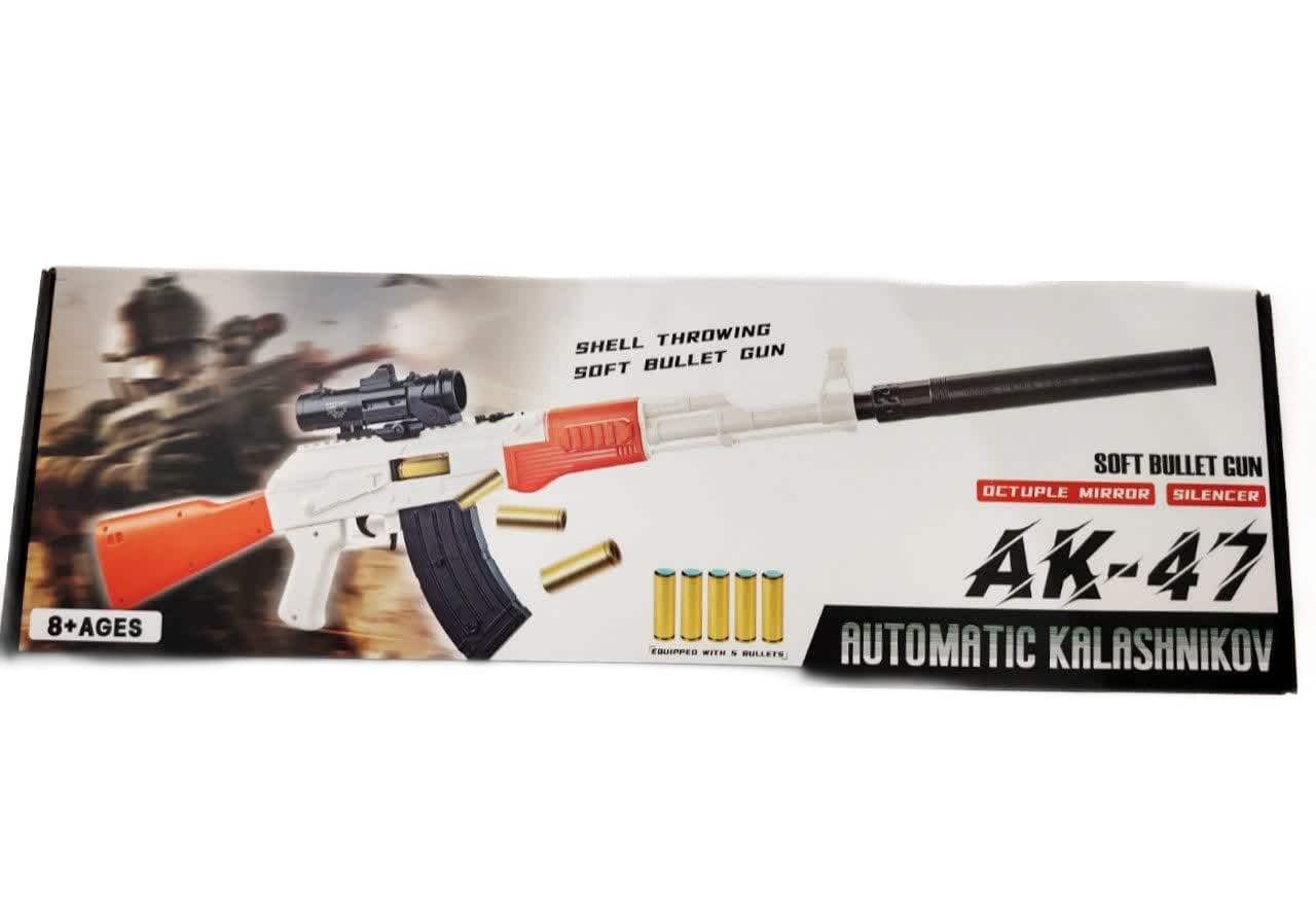 تفنگ اسنایپر پوکه‌پران خارجی ak-47 سایز بزرگ