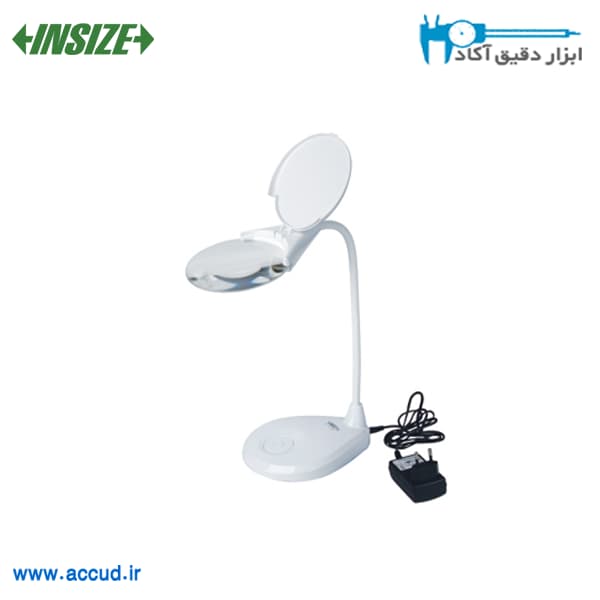 ذره بین پایه دار رو میزی INSIZE (با گارانتی رسمی شرکت اینسایز) مدل 7517-3D