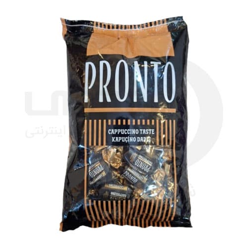 شکلات پذیرایی پرونتو 1کیلویی مغزدار با طعم کاپوچینو PRONTO