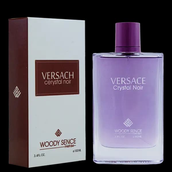 ادوپرفیوم زنانه وودی سنس مدل ورساچه کریستال نویر VERSACE Crystal Noir حجم 100 میلی لیتر — تصویر ۳