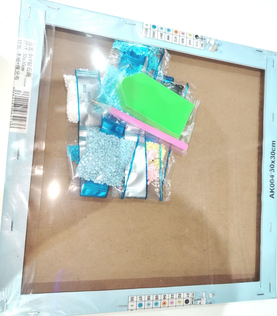 نقاشی الماسی طرح فانتزی سایز 30در30 کد 041 — تصویر ۷