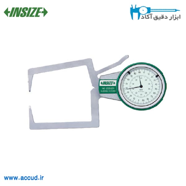 ضخامت سنج ساعتی خارج 20-0 میلی متر INSIZE (با گارانتی رسمی شرکت اینسایز) مدل 2333-201