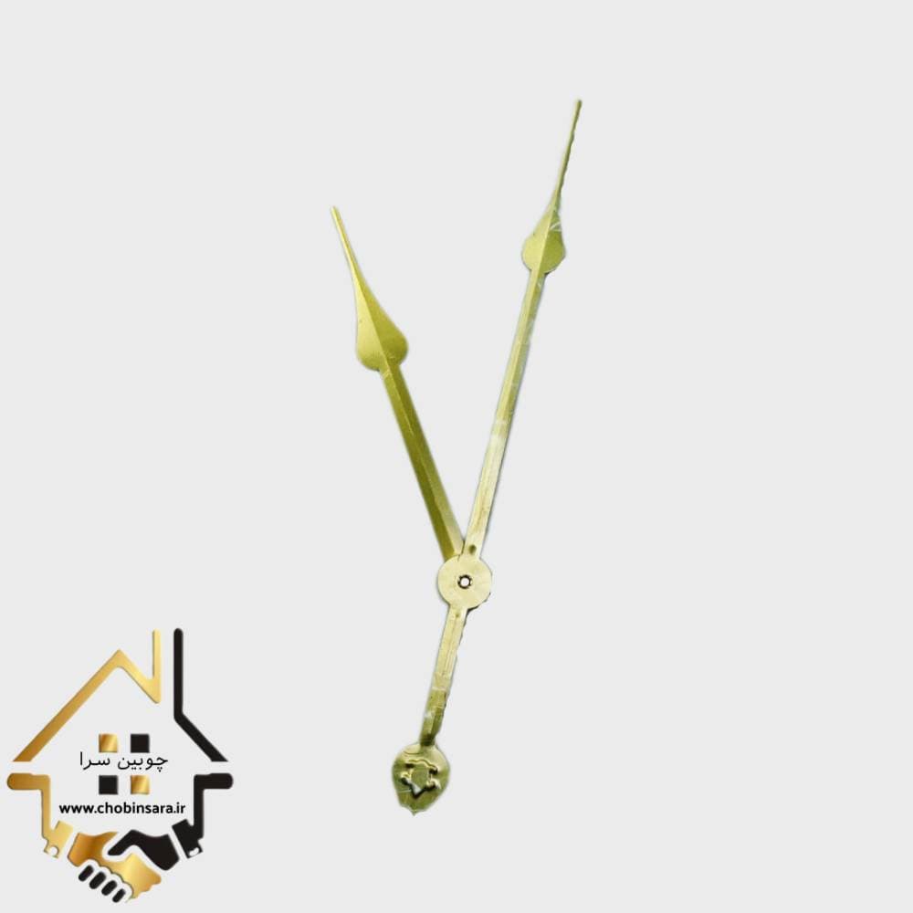 عقربه طلایی ساعت دیواری کد 16