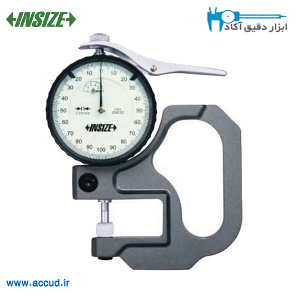 ضخامت سنج عقربه ای 1-0 میلی متر0.001 INSIZE (با گارانتی رسمی شرکت اینسایز) مدل 2364-1 — تصویر ۲